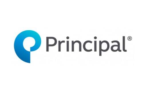 Logo of "Principal" with a stylized blue "P" symbol and the word "Principal" in gray text.