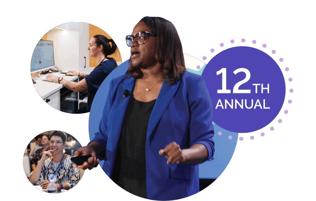 PSIvet 12th Annual Business Symposium Photos of speakers and attendees and vets in a circle graphic